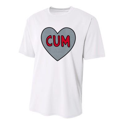 Cum Heart Christian University Michigan Youth Performance Sprint T-Shirt