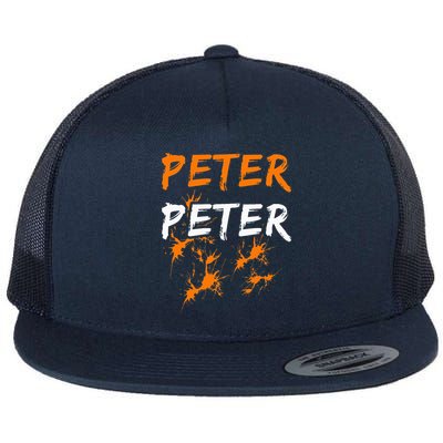 Couples Halloween Costume Peter Pumpkin Eater Flat Bill Trucker Hat