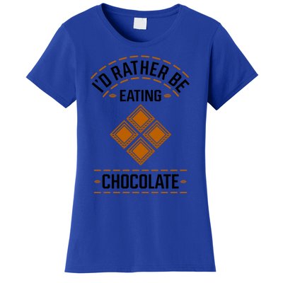 Chocolatier Hobby Chocolate Expert Funny Saying Gift Women's T-Shirt