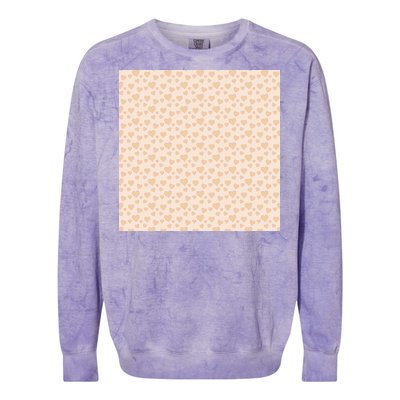 Cute Hearts Colorblast Crewneck Sweatshirt