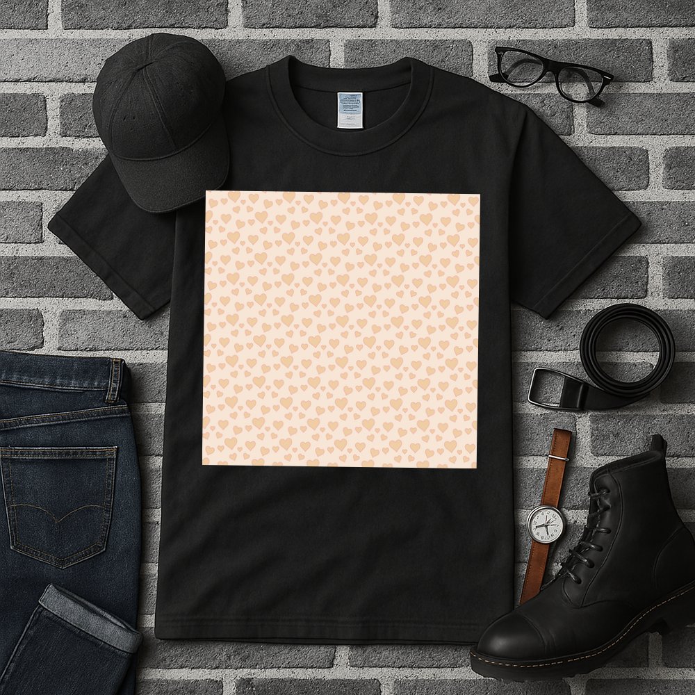 Cute Hearts Tall T-Shirt