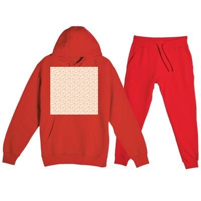 Cute Hearts Premium Hooded Sweatsuit Set