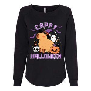 Cappy Halloween Cute Capybara Halloween Womens California Wash Sweatshirt