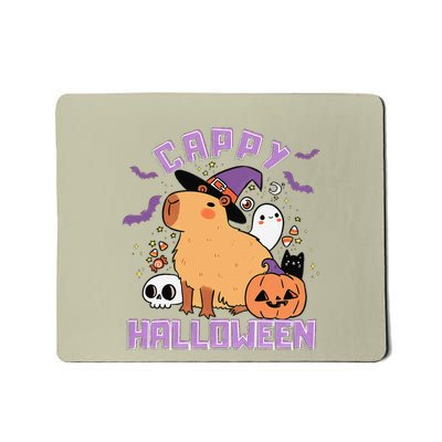 Cappy Halloween Cute Capybara Halloween Mousepad
