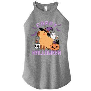 Cappy Halloween Cute Capybara Halloween Women's Perfect Tri Rocker Tank