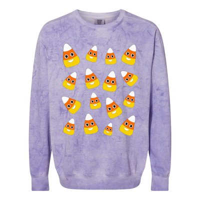 Cute Halloween Candy Corn Costume Candies Colorblast Crewneck Sweatshirt