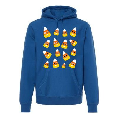 Cute Halloween Candy Corn Costume Candies Premium Hoodie