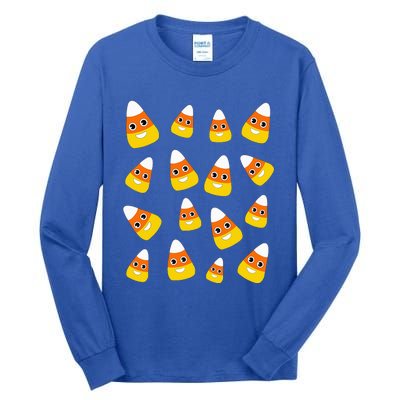 Cute Halloween Candy Corn Costume Candies Tall Long Sleeve T-Shirt