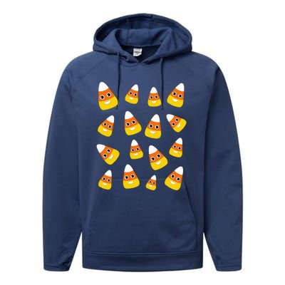 Cute Halloween Candy Corn Costume Candies Performance Fleece Hoodie