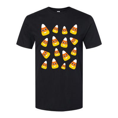 Cute Halloween Candy Corn Costume Candies Softstyle® CVC T-Shirt