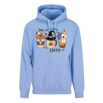 Coffee Halloween Unisex Surf Hoodie