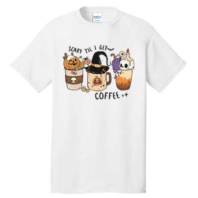 Coffee Halloween Tall T-Shirt