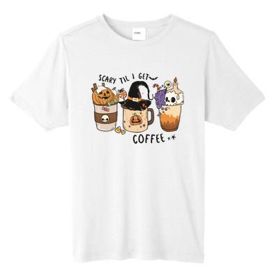 Coffee Halloween Tall Fusion ChromaSoft Performance T-Shirt