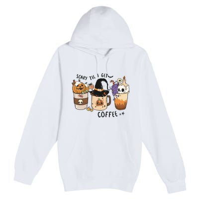 Coffee Halloween Premium Pullover Hoodie