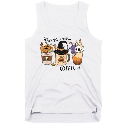 Coffee Halloween Tank Top