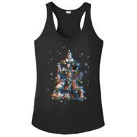 Classic Holiday Cat And Kitten Christmas Ree Ladies PosiCharge Competitor Racerback Tank