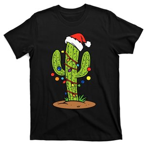 Cactus Holiday Christmas Tree T-Shirt