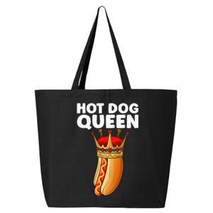 Cute Hot Dog Design For Women Sausage Hotdog Lovers 25L Jumbo Tote