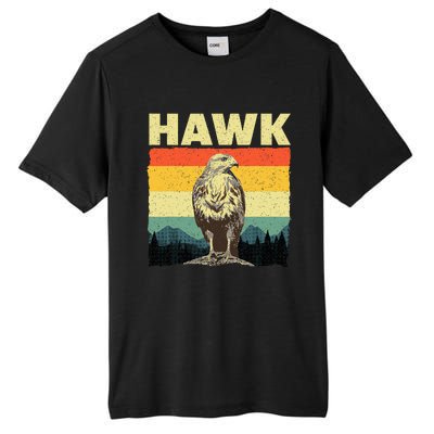 Cute Hawk Design Bird Vintage Hawk Lovers Tall Fusion ChromaSoft Performance T-Shirt