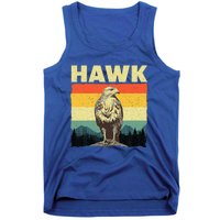 Cute Hawk Design Bird Vintage Hawk Lovers Tank Top