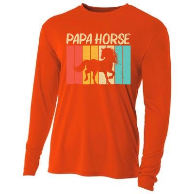 Cool Horse Design Horseback Riding Horse Lover Gift Cooling Performance Long Sleeve Crew