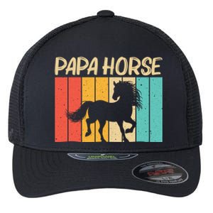 Cool Horse Design Horseback Riding Horse Lover Gift Flexfit Unipanel Trucker Cap