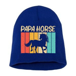 Cool Horse Design Horseback Riding Horse Lover Gift Short Acrylic Beanie