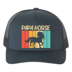 Cool Horse Design Horseback Riding Horse Lover Gift Yupoong Adult 5-Panel Trucker Hat