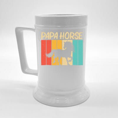 Cool Horse Design Horseback Riding Horse Lover Gift Beer Stein