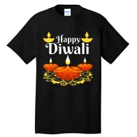 Cool Happy Diwali Festival Of Light Diva Lanterns Tall T-Shirt