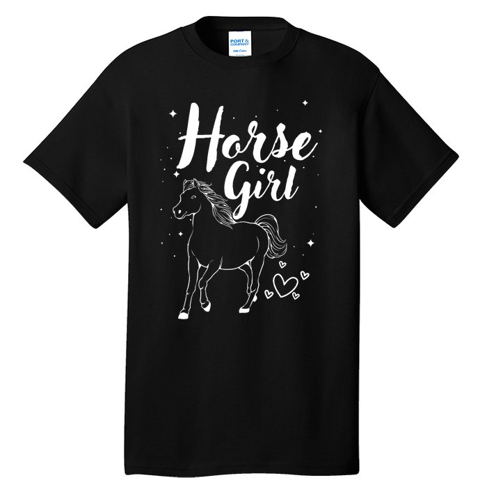 Cool Horse  Design For  Horse Lover Equestrian Tall T-Shirt