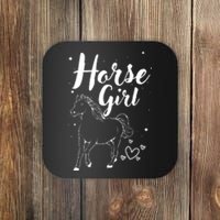 Cool Horse  Design For  Horse Lover Equestrian Coaster