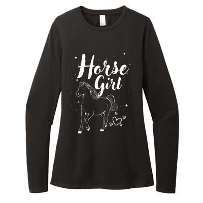 Cool Horse  Design For  Horse Lover Equestrian Womens CVC Long Sleeve Shirt