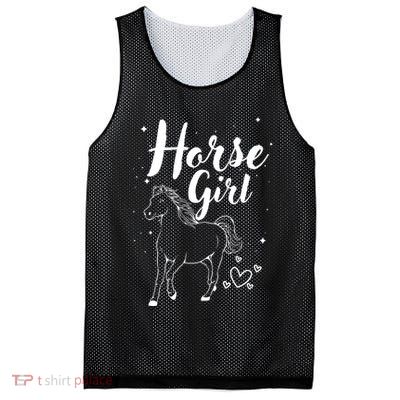 Cool Horse  Design For  Horse Lover Equestrian Mesh Reversible Basketball Jersey Tank