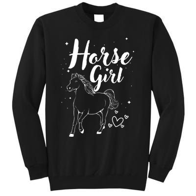 Cool Horse  Design For  Horse Lover Equestrian Tall Sweatshirt