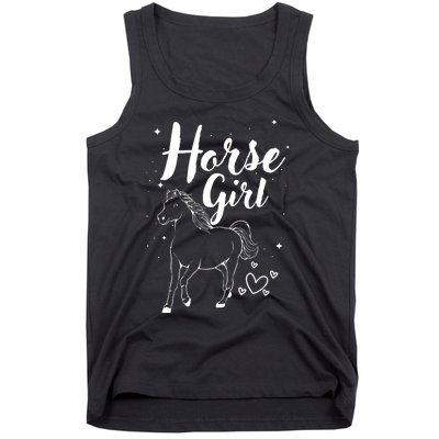 Cool Horse  Design For  Horse Lover Equestrian Tank Top