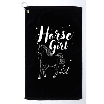 Cool Horse  Design For  Horse Lover Equestrian Platinum Collection Golf Towel