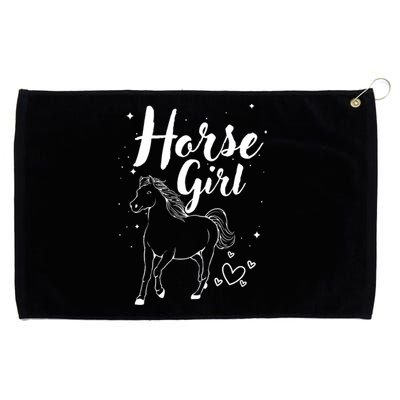 Cool Horse  Design For  Horse Lover Equestrian Grommeted Golf Towel