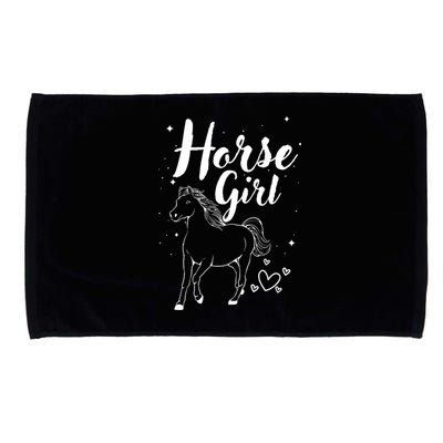 Cool Horse  Design For  Horse Lover Equestrian Microfiber Hand Towel