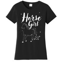 Cool Horse  Design For  Horse Lover Equestrian Women's T-Shirt