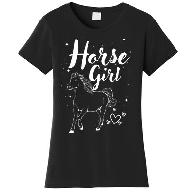 Cool Horse  Design For  Horse Lover Equestrian Women's T-Shirt