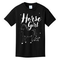 Cool Horse  Design For  Horse Lover Equestrian Kids T-Shirt