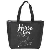 Cool Horse  Design For  Horse Lover Equestrian Zip Tote Bag