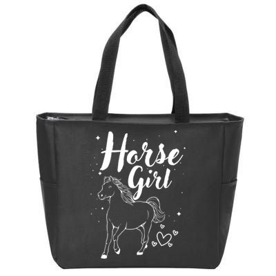 Cool Horse  Design For  Horse Lover Equestrian Zip Tote Bag