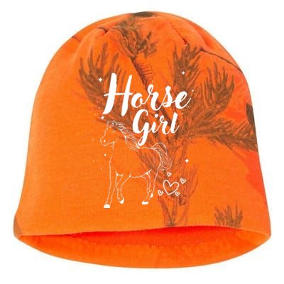 Cool Horse  Design For  Horse Lover Equestrian Kati - Camo Knit Beanie