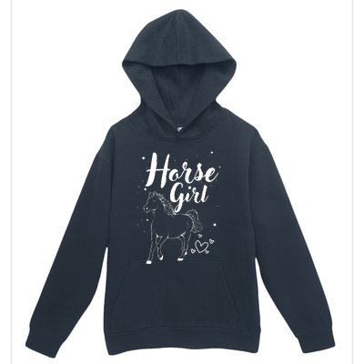 Cool Horse  Design For  Horse Lover Equestrian Urban Pullover Hoodie