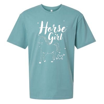 Cool Horse  Design For  Horse Lover Equestrian Sueded Cloud Jersey T-Shirt