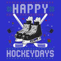 Christmas Hockey Day Sports Outfit T-Shirt