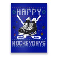 Christmas Hockey Day Sports Outfit Poster