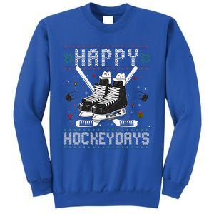 Christmas Hockey Day Sports Outfit Tall Sweatshirt